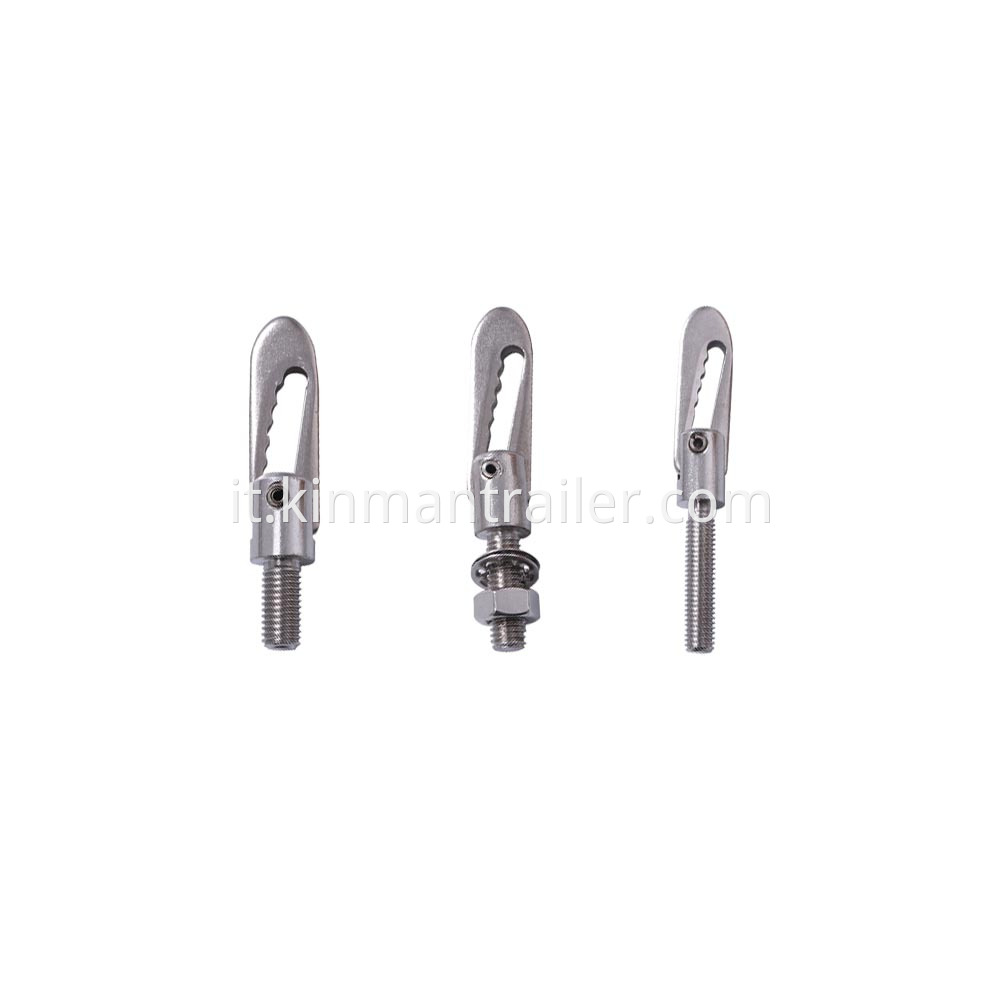 stainless steel anti-rattle door fastener